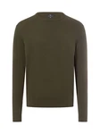 Nils Sundström Strickpullover Dunkelgrün/Khaki