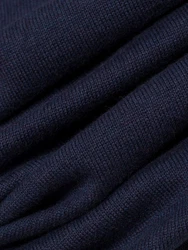 Nils Sundström Strickpullover Dunkelblau/Blau