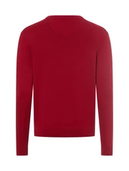 Nils Sundström Strickpullover Rot/Dunkelrot/Bordeaux