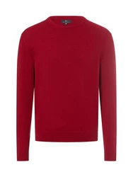 Nils Sundström Strickpullover Rot/Dunkelrot/Bordeaux