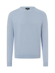 Nils Sundström Strickpullover Blau/Hellblau