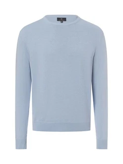 Nils Sundström Strickpullover Blau/Hellblau