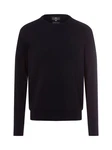 Nils Sundström Strickpullover Dunkelblau/Schwarz