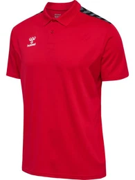 Poloshirt Authentic Functional Polo Rot