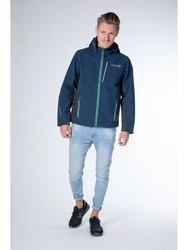 DEPROC Active Softshelljacke NUNAVUT CS NEW MEN Hellblau/Dunkelblau/Türkis