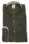 Hatico Trachtenhemd CLIFF beige/jgeroliv