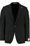 Atelier Torino Stoffhose Schwarz/Dunkelgrau