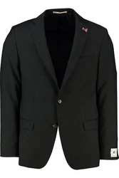 Atelier Torino Stoffhose Schwarz/Dunkelgrau