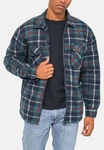 Egomaxx Blouson Fleece Hemd Holzfäller Jacke [2575] grün (2575)