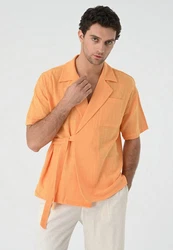 Antioch Blusenshirt Side Tie Shirt 