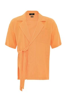Antioch Blusenshirt Side Tie Shirt Antioch Blusenshirt Side Tie Shirt