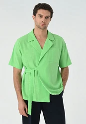 Antioch Blusenshirt Side Tie Shirt 