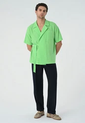 Antioch Blusenshirt Side Tie Shirt 