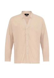 Antioch Blusenshirt Standing Collar Long Sleeve Shirt 