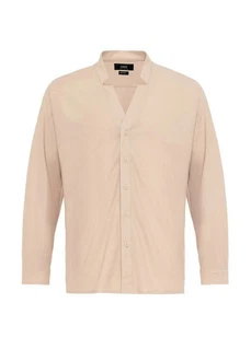 Antioch Blusenshirt Standing Collar Long Sleeve Shirt Antioch Blusenshirt Standing Collar Long Sleeve Shirt