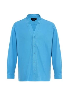 Antioch Blusenshirt Standing Collar Long Sleeve Shirt Antioch Blusenshirt Standing Collar Long Sleeve Shirt
