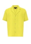 Antioch Blusenshirt Lapel Collar Short Sleeve Shirt 