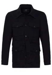 Antioch Winterjacke Men Schwarz/Dunkelblau
