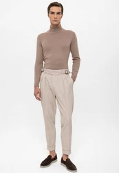 Antioch 7/8-Strandhose High Waist Pleated Trousers 