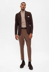 Antioch Winterjacke Jacket Braun/Dunkelbraun/Dunkelrot