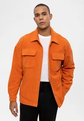 Antioch Winterjacke Kent Collar Seasonal Coat Orange