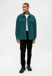 Antioch Winterjacke Kent Collar Seasonal Coat Grün/Türkis/Dunkelgrün