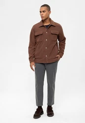 Antioch Winterjacke Kent Collar Seasonal Coat Braun/Dunkelbraun