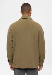 Antioch Winterjacke Kent Collar Seasonal Coat Braun/Khaki/Dunkelgrün