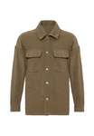 Antioch Winterjacke Kent Collar Seasonal Coat Braun/Khaki/Dunkelgrün