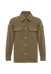Antioch Winterjacke Kent Collar Seasonal Coat Braun/Khaki/Dunkelgrün
