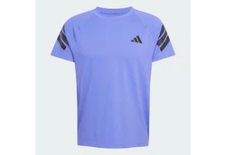 adidas Performance Longsleeve ICON 3-STREIFEN T-SHIRT Hellblau/Grau/Blau