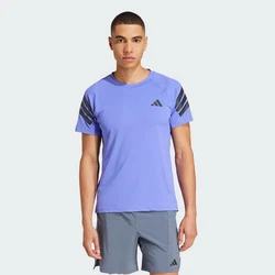 adidas Performance Longsleeve ICON 3-STREIFEN T-SHIRT Hellblau/Grau/Blau