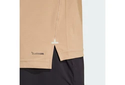 adidas Performance Longsleeve ICON 3-STREIFEN T-SHIRT Beige/Gelb/Braun