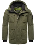 Stone Harbour Winterjacke Edriik Dunkelgrün/Khaki/Grün
