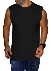 RMK Tanktop Herren Muscleshirt Gym Rip Shirt Fitness Rosa/Schwarz/Grün/Dunkelblau/Grau