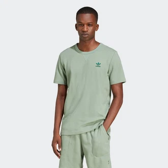 adidas Originals T-Shirt ESS W TEE Grün/Dunkelgrün/Hellgrün