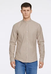 Lindbergh Hemd Beige/Khaki/Braun