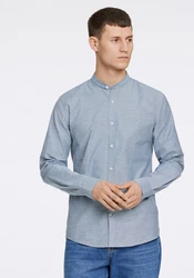 Lindbergh Hemd Grau/Blau/Hellblau