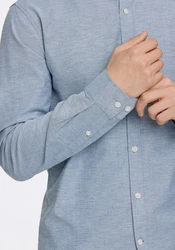 Lindbergh Hemd Grau/Blau/Hellblau