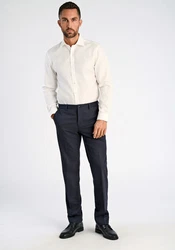 LINDBERGH Businesshemd Weiß/Creme/Khaki