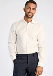 LINDBERGH Businesshemd Weiß/Creme/Khaki