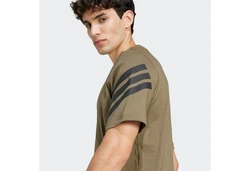 adidas Sportswear T-Shirt FI 3S REG T Dunkelgrün/Khaki/Grün