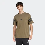 adidas Sportswear T-Shirt FI 3S REG T Dunkelgrün/Khaki/Grün