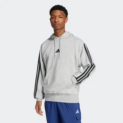 adidas Sportswear Kapuzensweatshirt 3S FT HD Hellgrau/Grau