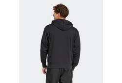 adidas Sportswear Kapuzensweatshirt 3S FT HD Schwarz/Hellgrau/Hellblau