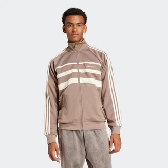 adidas Originals Outdoorjacke FIRST TT Braun/Lila/Beige