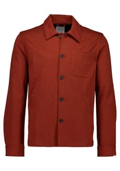 LINDBERGH Hemdjacke Oberhemd Orange/Rot/Braun