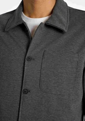 LINDBERGH Hemdjacke Oberhemd Grau/Dunkelgrau/Hellgrau/Dunkelblau