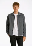 LINDBERGH Hemdjacke Oberhemd Grau/Dunkelgrau/Hellgrau/Dunkelblau