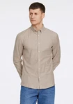 LINDBERGH Businesshemd  Khaki/Beige/Braun